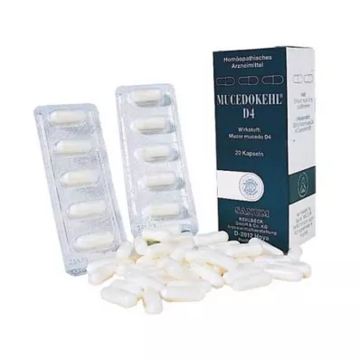 MUCEDOKEHL D 4 kapsule, 20 ks MUCEDOKEHL D 4 kapsule, 20 ks