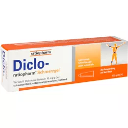 DICLO-RATIOPHARM Gél proti bolesti, 100 g