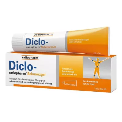 DICLO-RATIOPHARM Gél proti bolesti, 100 g