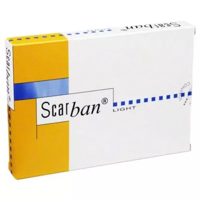 Scarban Light silikónový obväz 5x7,5cm, 2 ks Scarban Light silikónový obväz 5x7,5cm, 2 ks