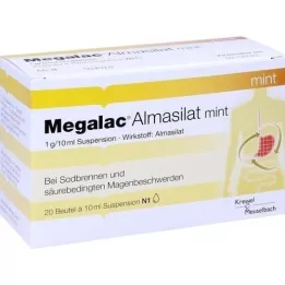 MEGALAC Almasilátová mätová suspenzia, 20X10 ml