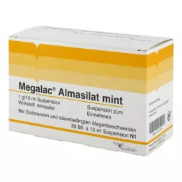 MEGALAC Almasilátová mätová suspenzia, 20X10 ml