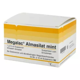 MEGALAC Almasilátová mätová suspenzia, 50X10 ml