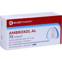 AMBROXOL AL 75 retard kapsúl s predĺženým uvoľňovaním, 50 ks