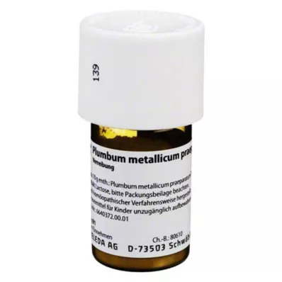 PLUMBUM METALLICUM praep. D 6 Triturácia, 20 g