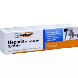 HEPARIN-RATIOPHARM Športový gél, 50 g