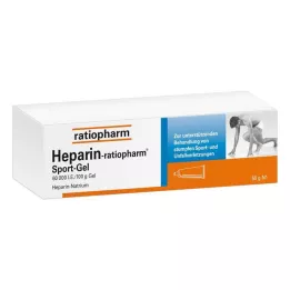 HEPARIN-RATIOPHARM Športový gél, 50 g