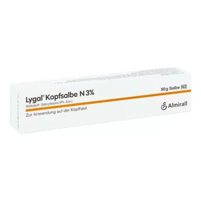 Lygal masť na hlavu N 3% (50 g) Lygal masť na hlavu N 3% (50 g)
