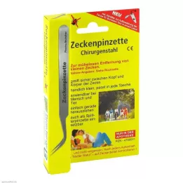 ZECKENPINZETTE Chirurgická oceľ, 1 ks