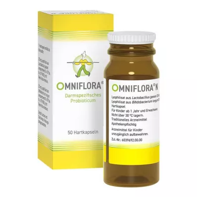 OMNIFLORA N Tvrdé kapsuly, 50 ks OMNIFLORA N Tvrdé kapsuly, 50 ks