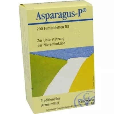ASPARAGUS P Filmom obalené tablety, 200 ks