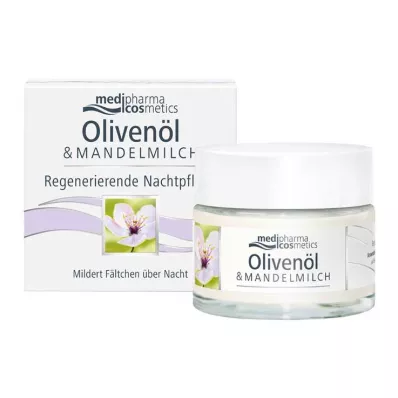 OLIVEN-MANDELMILCH Regeneračná nočná starostlivosť, 50 ml OLIVEN-MANDELMILCH Regeneračná nočná starostlivosť, 50 ml