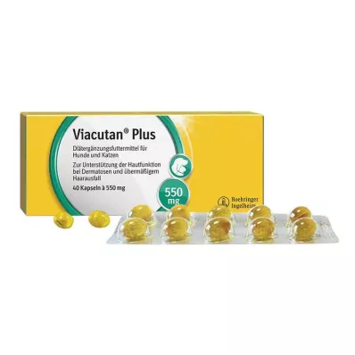 VIACUTAN Plus Capsules vet., 40 ks