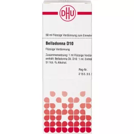 BELLADONNA D 10 riedenie, 50 ml