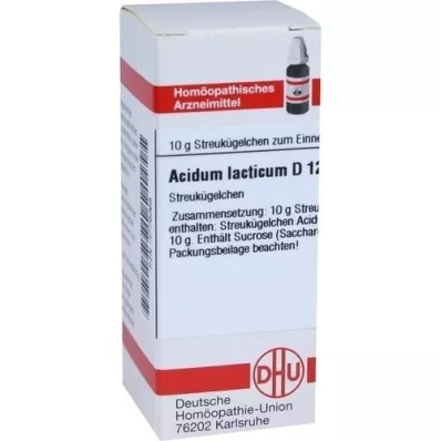ACIDUM LACTICUM D 12 guľôčok, 10 g