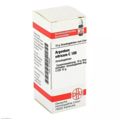 ARGENTUM NITRICUM C 100 guľôčok, 10 g