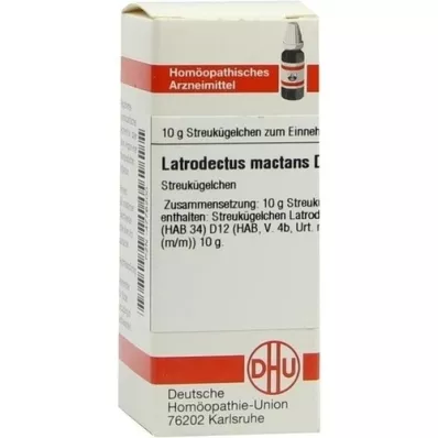 LATRODECTUS mactans D 12 guľôčok, 10 g