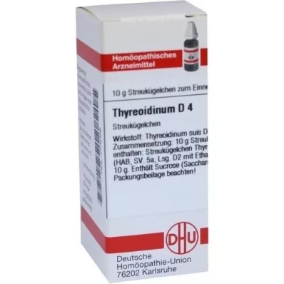 THYREOIDINUM D 4 guľôčky, 10 g