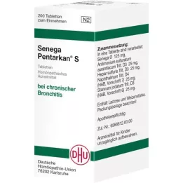 SENEGA PENTARKAN S tablety, 200 ks