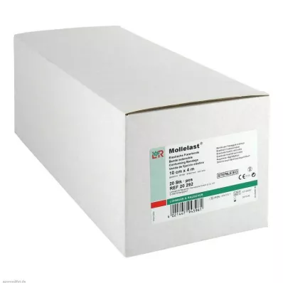 Mollelast 10cmx4m sterilné jednotlivo balené, 20 kusov Mollelast 10cmx4m sterilné jednotlivo balené, 20 kusov
