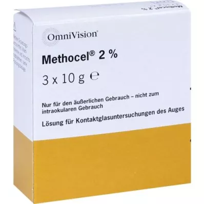 METHOCEL 2% očné kvapky, 3X10 g