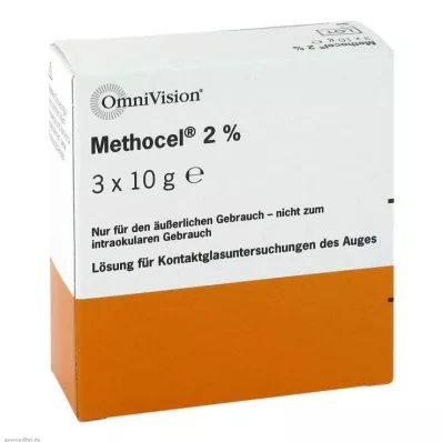 METHOCEL 2% očné kvapky, 3X10 g METHOCEL 2% očné kvapky, 3X10 g