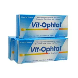 VIT OPHTAL s 10 mg luteínu v tabletách, 90 ks