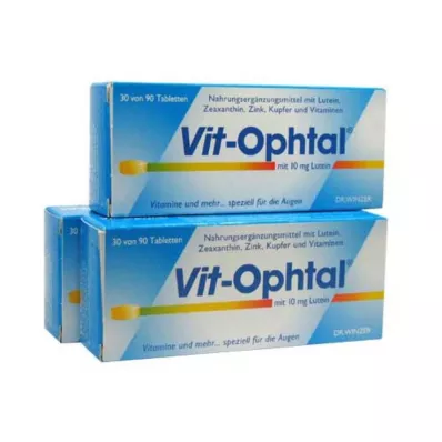 VIT OPHTAL s 10 mg luteínu v tabletách, 90 ks VIT OPHTAL s 10 mg luteínu v tabletách, 90 ks