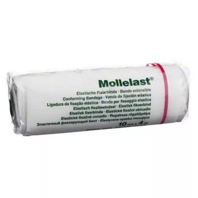 Mollelast 10cmx4m biela, 1ks Mollelast 10cmx4m biela, 1ks