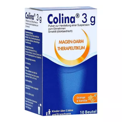 COLINA Btl. 3 g prášku na prípravu suspenzie na orálne použitie, 10 ks COLINA Btl. 3 g prášku na prípravu suspenzie na orálne použitie, 10 ks
