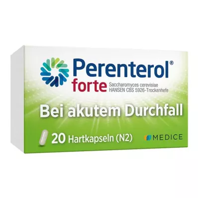 PERENTEROL forte 250 mg kapsuly, 20 ks PERENTEROL forte 250 mg kapsuly, 20 ks