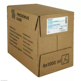 AMPUWA na oplachovanie Plastipur, 6X1000 ml