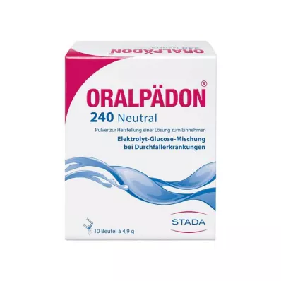 ORALPÄDON 240 neutral Btl. prášok, 10 ks