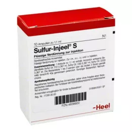 SULFUR INJEEL Ampulky S, 10 ks