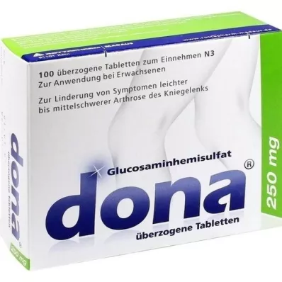 DONA 250 mg obalené tablety, 100 ks