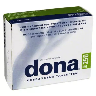 DONA 250 mg obalené tablety, 100 ks