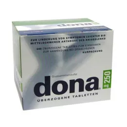 DONA 250 mg obalené tablety, 240 kusov