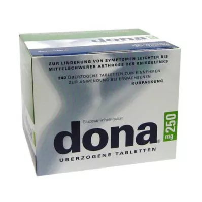 DONA 250 mg obalené tablety, 240 kusov