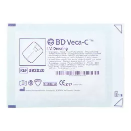 BD VECA-C Obväz na fixáciu katétra 6x7,5 cm s okienkom, 1 ks