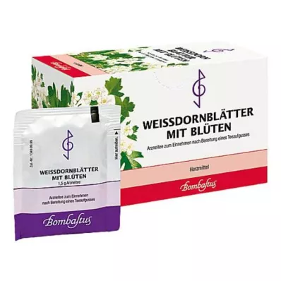 WEISSDORNBLÄTTER filtračné vrecko m.Blüten, 20X1,5 g WEISSDORNBLÄTTER filtračné vrecko m.Blüten, 20X1,5 g