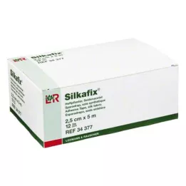 SILKAFIX Zošit 2,5 cm x 5 m kartónové jadro, 12 ks