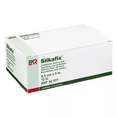 SILKAFIX Zošit 2,5 cm x 5 m kartónové jadro, 12 ks SILKAFIX Zošit 2,5 cm x 5 m kartónové jadro, 12 ks