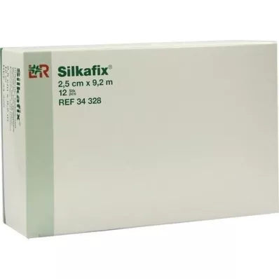 SILKAFIX Sponka 2,5 cm x 9,2 m, 12 ks