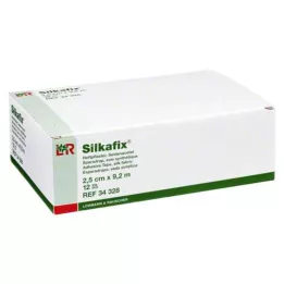 SILKAFIX Sponka 2,5 cm x 9,2 m, 12 ks