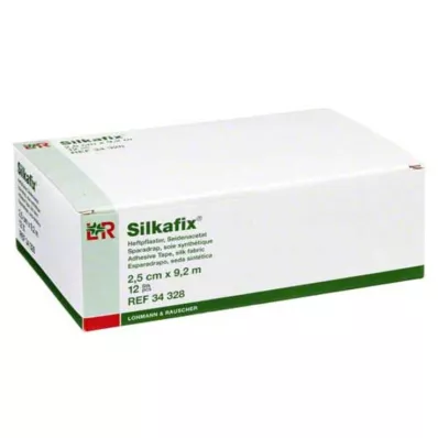 SILKAFIX Sponka 2,5 cm x 9,2 m, 12 ks