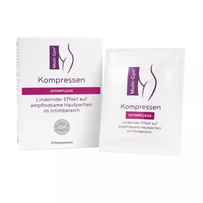 MULTI-GYN Kompresy pre pohodu v análnej oblasti, 12 ks MULTI-GYN Kompresy pre pohodu v análnej oblasti, 12 ks