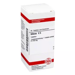 SILICEA C 5 tabliet, 80 kapsúl