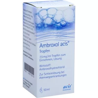 AMBROXOL acis kvapky, 50 ml