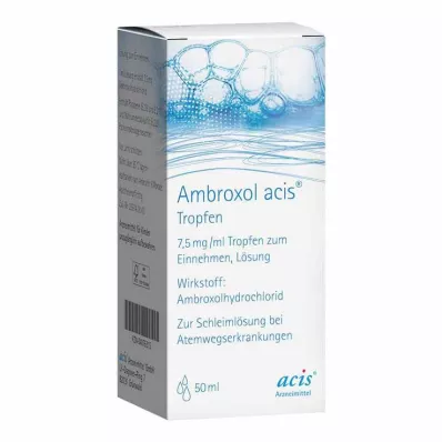 AMBROXOL acis kvapky, 50 ml AMBROXOL acis kvapky, 50 ml