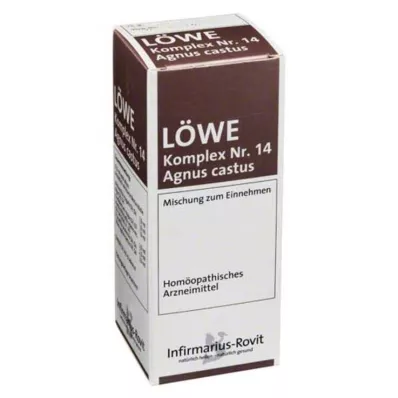 LÖWE KOMPLEX č. 14 Agnus Castus kvapky, 100 ml